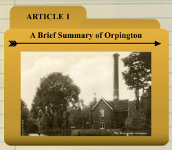 ARTICLE 1 A Brief Summary of Orpington