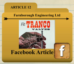 ARTICLE 12 Farnborough Engineering Ltd Facebook Article