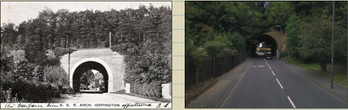 1930c - Railway - SE Railway Arch - Sevenoaks Road