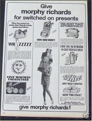 1960c - Morphy Richards - Advert