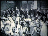 1918 - Chislehurst Road School - Music Class