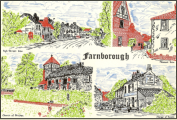 1990c - Farnborough - General Postcard