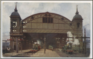 1900c - Railway - Cannon Street Station Terminus
