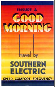 1930c - Railway - Southern Railway Station Poster 2